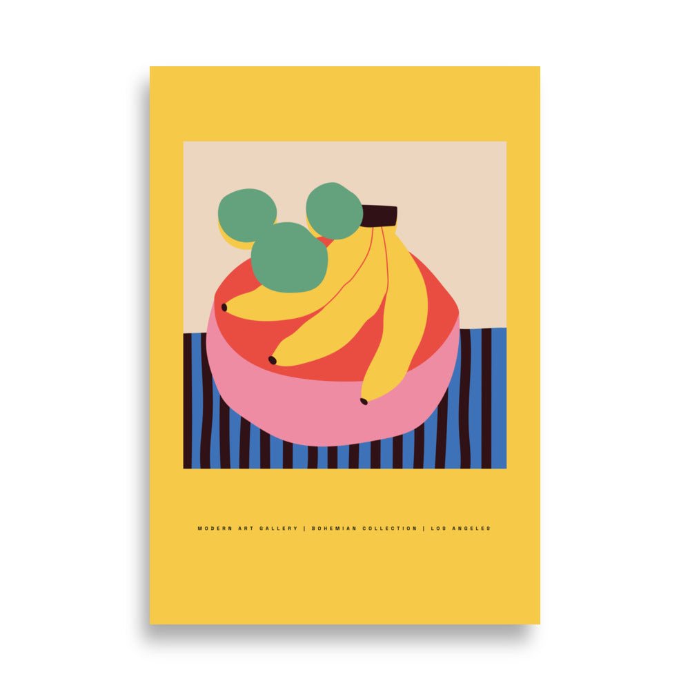 Abstract Fruit Bowl | Art Print