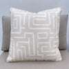 Taupe Zen Outdoor Pillow Cushion