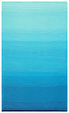 Eco Friendly Outdoor Rug - Big Sur Modern Blue Gradient