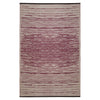 Eco Friendly Outdoor Rug - Abstract - Red & White