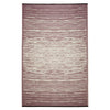 Eco Friendly Outdoor Rug - Abstract - Red & White