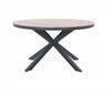 Round 9pc Outdoor Dining Set - Martic - Gunmetal Grey - 8 seats
