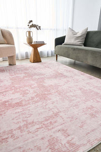 Revive Muse Blush Rug - Machine Washable