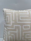 Taupe Zen Outdoor Pillow Cushion