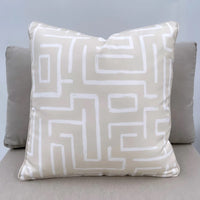 Taupe Zen Outdoor Pillow Cushion