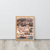 Amalfi Coastline Framed Art Print