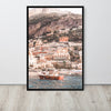 Amalfi Coastline Framed Art Print