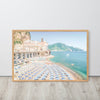 Atrani Italian Beach Framed Art Print - Landscape