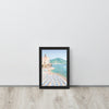 Atrani Italian Beach Framed Art Print - Vertical