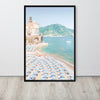 Atrani Italian Beach Framed Art Print - Vertical