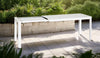 Extendable Balcony Table - White 1490x750 > 1940x750