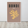 Bondi Beach Matisse Style Art Print Poster