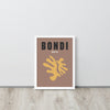 Bondi Beach Matisse Style Art Print Poster