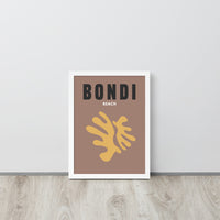 Bondi Beach Matisse Style Art Print Poster