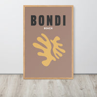 Bondi Beach Matisse Style Art Print Poster