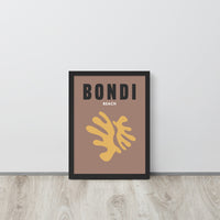 Bondi Beach Matisse Style Art Print Poster