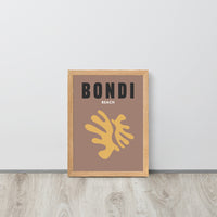 Bondi Beach Matisse Style Art Print Poster