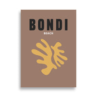 Bondi Beach Matisse Style Art Print Poster