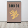 Bondi Beach Matisse Style Art Print Poster