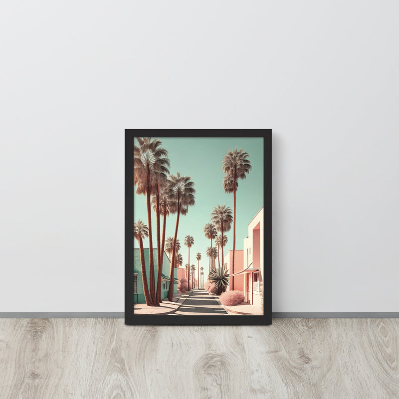 California Palms Framed Art Print