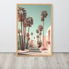 California Palms Framed Art Print