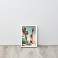 California Palms Framed Art Print