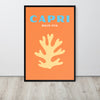 Capri Dolce Vita Matisse Style Framed Art Print