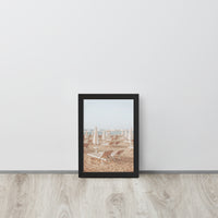 European Sunbathing Framed Art Print