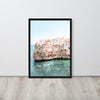 Puglia Italian Coast Framed Art Print