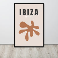 Ibiza Bohemia Matisse Style Framed Art Print