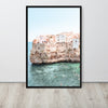 Puglia Italian Coast Framed Art Print