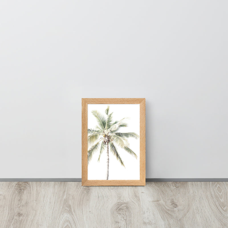 Palm Tree Bliss Framed Art Print