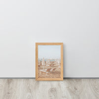 European Sunbathing Framed Art Print