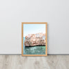 Puglia Italian Coast Framed Art Print