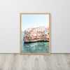 Puglia Italian Coast Framed Art Print