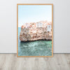 Puglia Italian Coast Framed Art Print