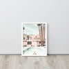 Palm Springs Pool Swim Framed Art Print