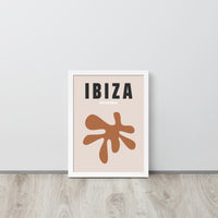 Ibiza Bohemia Matisse Style Framed Art Print