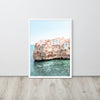 Puglia Italian Coast Framed Art Print