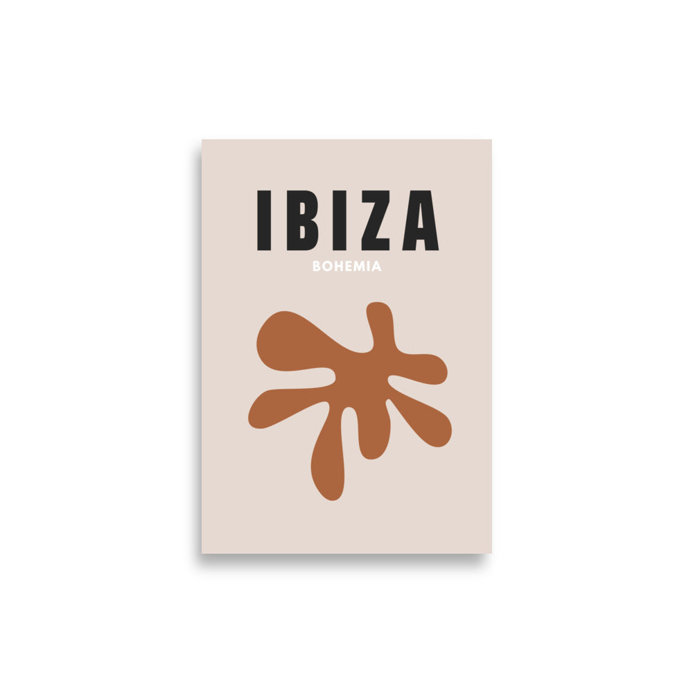 Ibiza Bohemia Matisse Style Art Print Poster