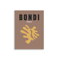 Bondi Beach Matisse Style Art Print Poster