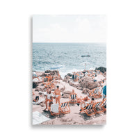 Capri Italy Beachscape Scenery Art Print Poster