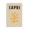 Capri Dolce Vita Neutral Matisse Style Art Print Poster
