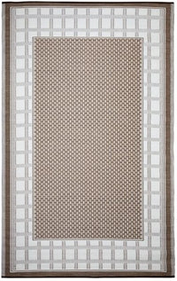 Eco Friendly Outdoor Rug - Europa Beige and Cream