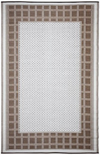 Eco Friendly Outdoor Rug - Europa Beige and Cream