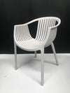 NEST Designer Replica Indoor Outdoor Dining Chair - WHITE - Razzino Furniture