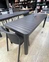 Extendable Balcony Table - Gunmetal 1950x1000 > 2550x1000