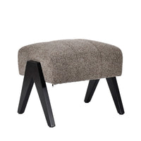 Atlas Fab Occasional Chair & Stool - Fawn Fabric Upholstery - Razzino Furniture