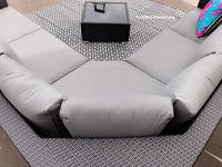 6pc LA VIDA Outdoor Rattan Multi Way L Modular Lounge - Razzino Furniture