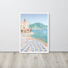 Atrani Italian Beach Framed Art Print - Vertical